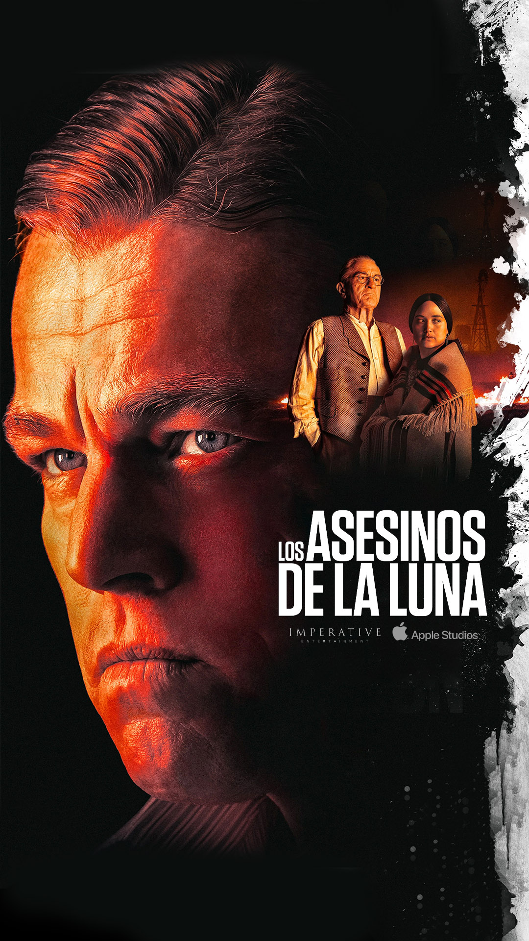 Un póster de la película Killers of the Flower Moon, estrenada en 2023 y dirigida por Martin Scorsese.